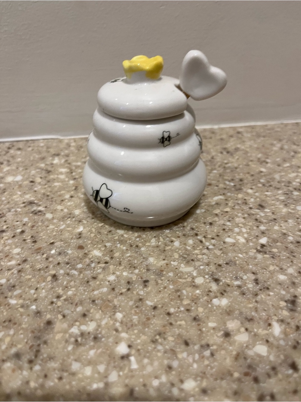 Ceramic Honey Pot